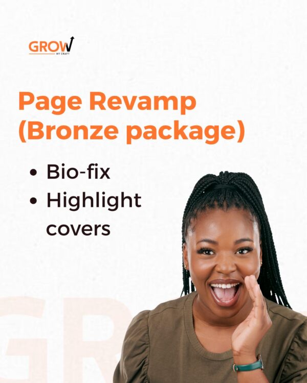 Page revamp - Bronze