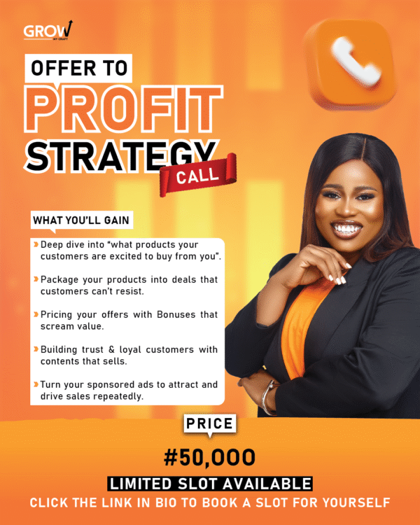 Offer - Profit Strategy Call
