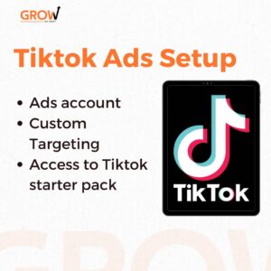 Tiktok setup