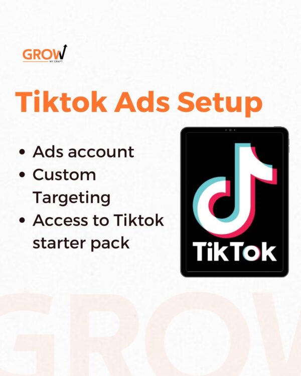 Tiktok setup