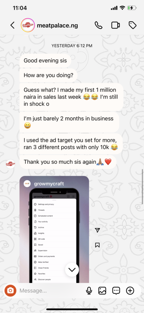 Copy of MEAT PALACE TESTIMONIAL